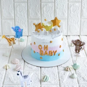 Baby Shower Theme Cake