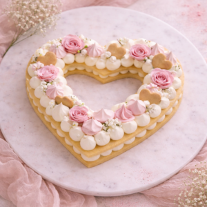 Valentine Special Heart Shape Cake