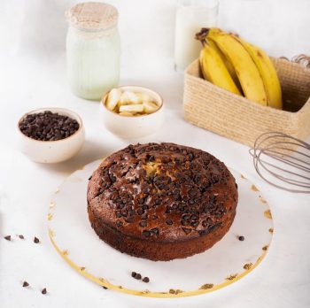BANANA CHOCOCHIP BREADA soft and moist Chocolate Banana Bread filled to the brim with ripe banan